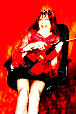 Diana Stone on the fiddle again